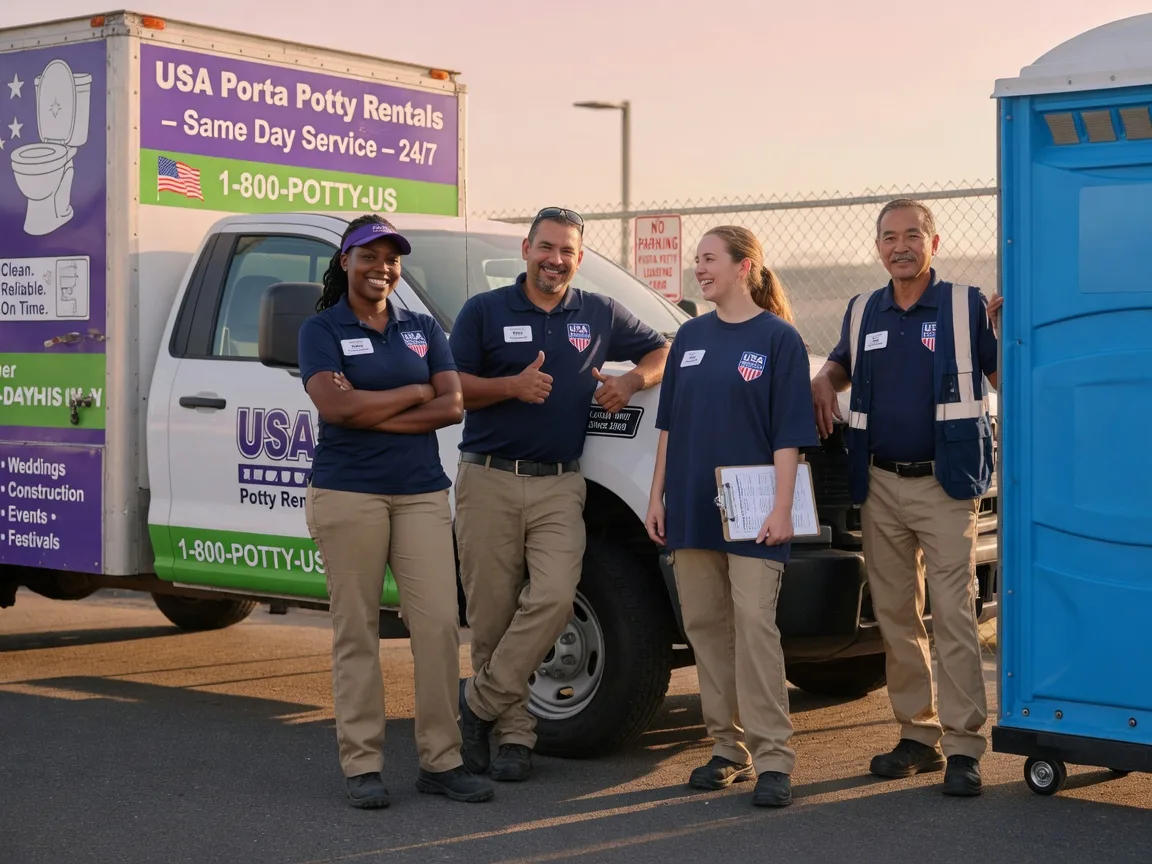 Porta Potty Rental company in Weston, CT